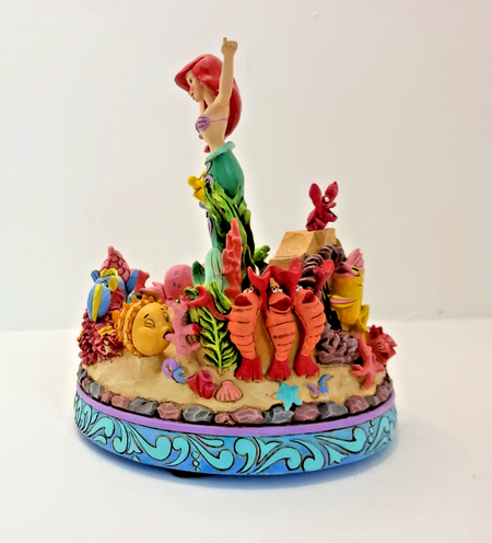 Disney Traditions Jim Shore Ariel Under The Sea Musical 4039073 Little Mermaid3
