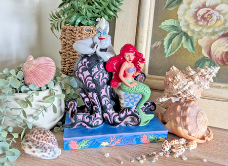 Disney Traditions Ariel and Ursula Wicked and Wishful 6010094 – front view