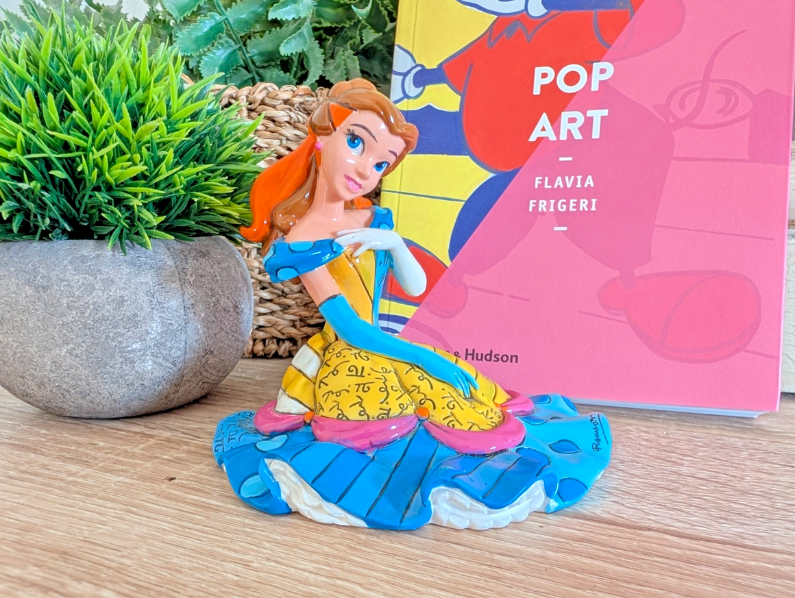 Disney Britto Belle Beauty and the Beast figurine 4030817 – front view