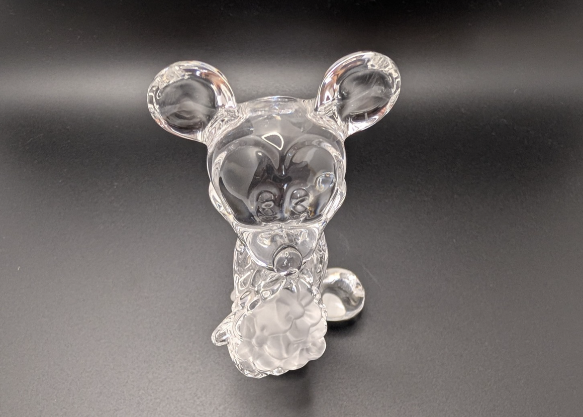Lenox Disney Flowers from Mickey Mouse crystal figurine 409790 boxed with certificate - view 8