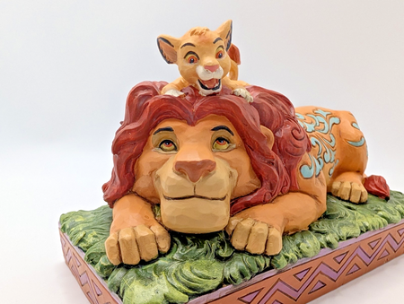 Disney Traditions Simba and Mufasa A Father's Pride figurine photo 19