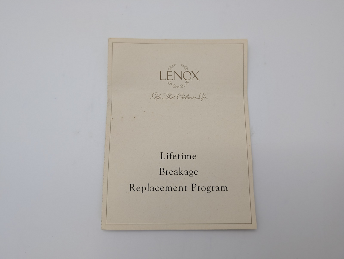 Lenox Disney Flowers from Mickey Mouse crystal figurine 409790 boxed with certificate - view 15