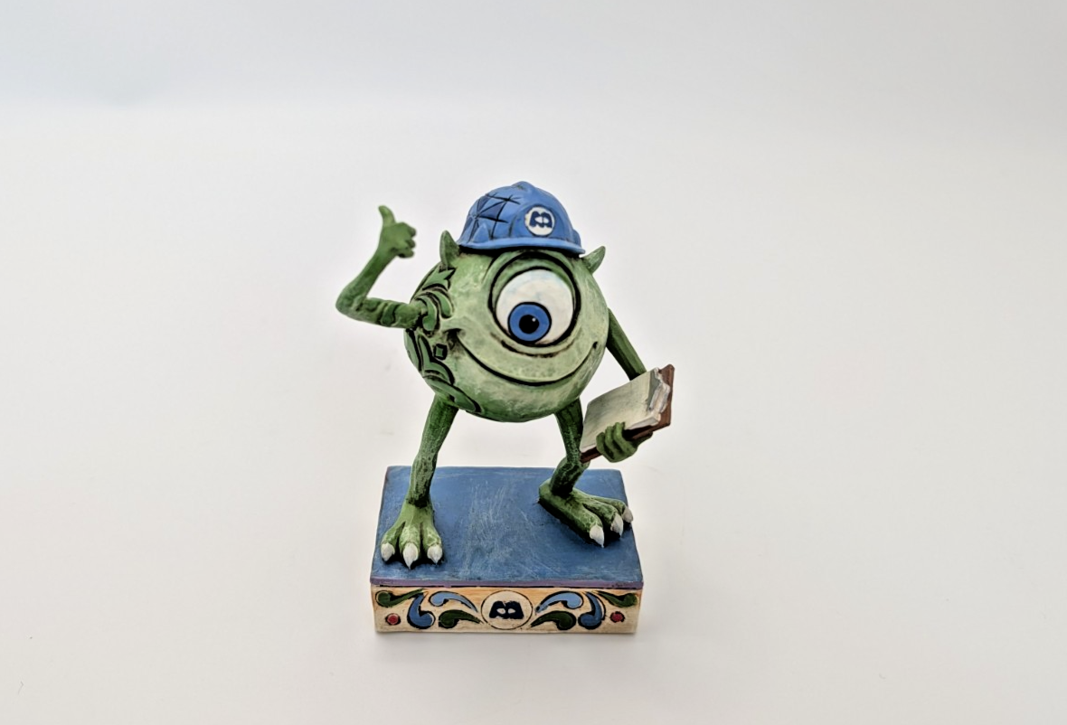 Disney Traditions Mike Wazowski Good Morning Monstropolis 4031488 Unboxed - view 4