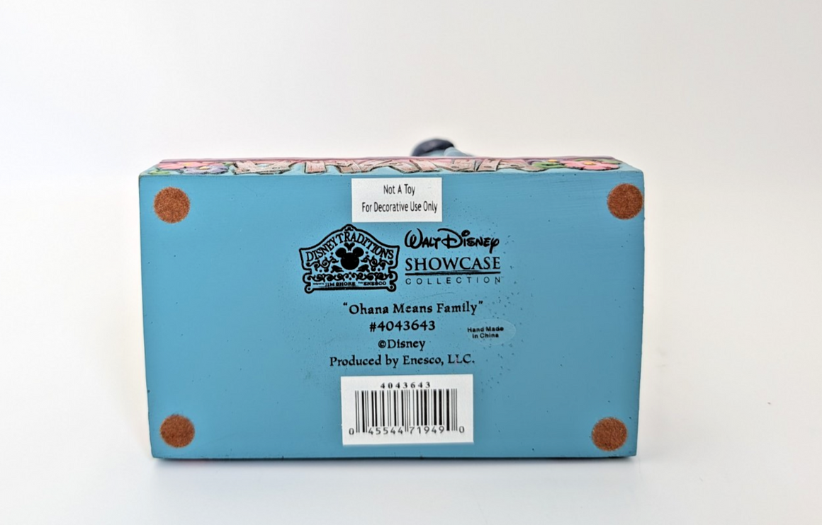 Disney Traditions Lilo and Stitch Ohana Means Family 4043643 by Jim Shore - Boxed with Tag - product view 18