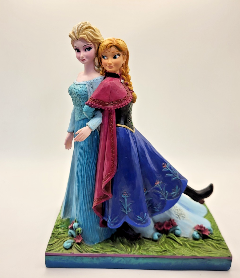 Disney Traditions Elsa and Anna Sisters Forever Jim Shore figurine photo 2