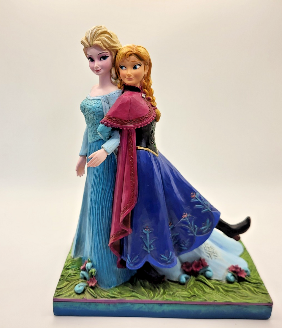 Disney Traditions Elsa & Anna Sisters Forever Figurine by Jim Shore Boxed 4039079