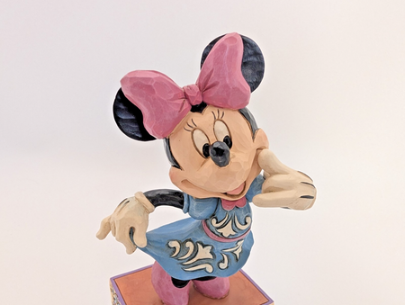 Disney Traditions Minnie Mouse Call Me Jim Shore figurine photo 18