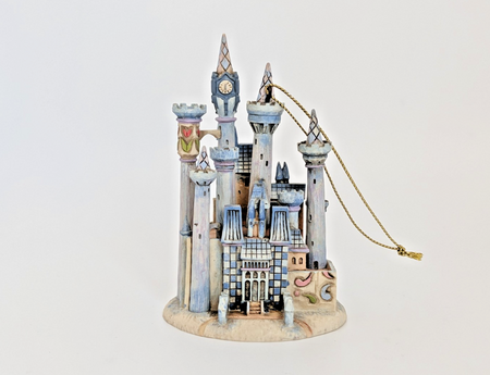 Disney Traditions Cinderella Castle hanging ornament A20410