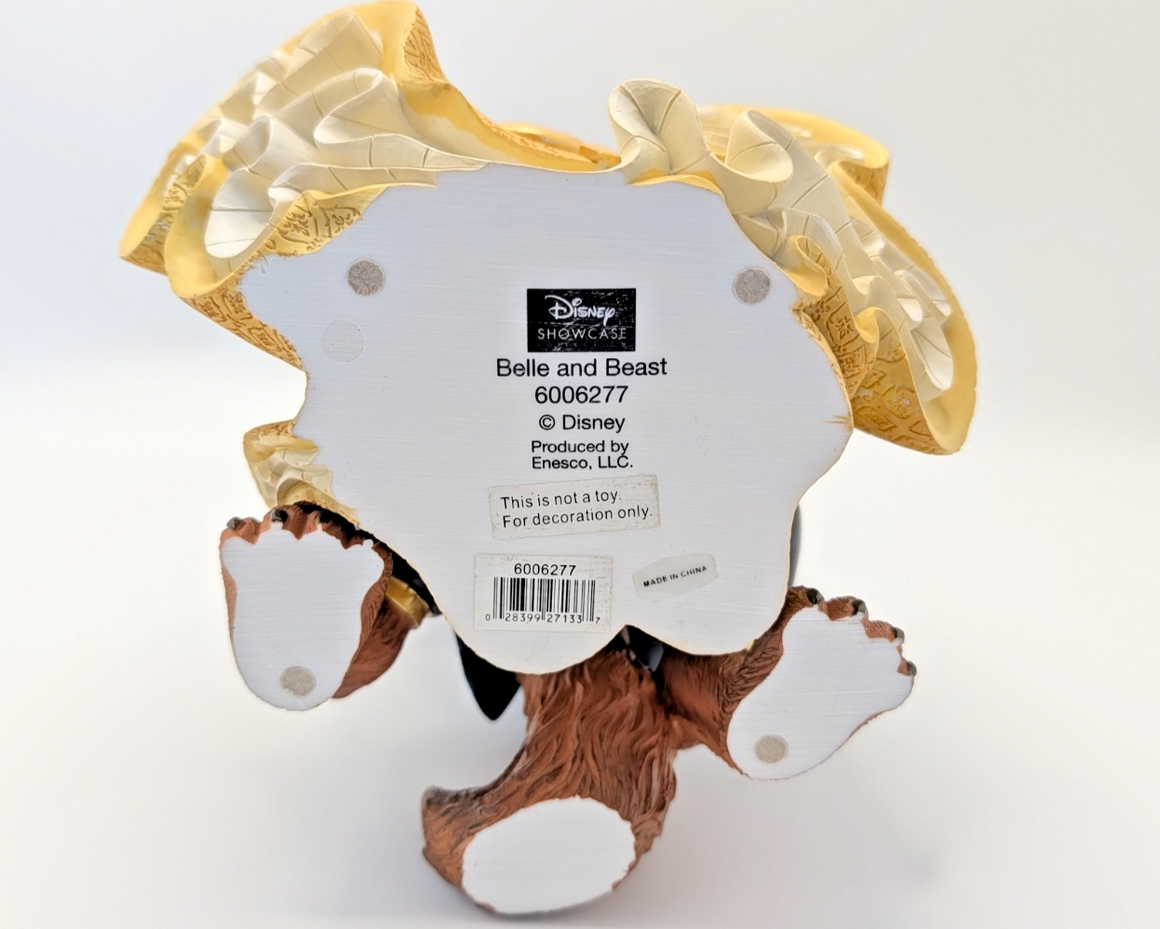 Alternate view of Disney Showcase Belle and Beast deluxe figurine 6006277