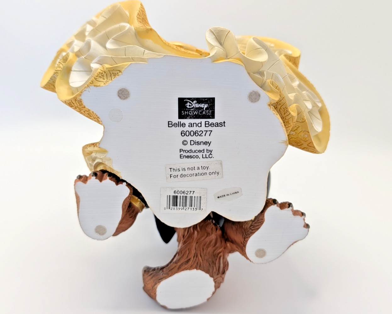 Alternate view of Disney Showcase Belle and Beast deluxe figurine 6006277