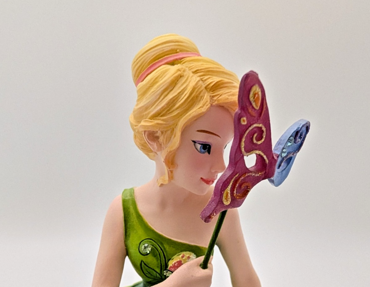Disney Showcase Haute Couture Tinker Bell Masquerade Figurine #404662714