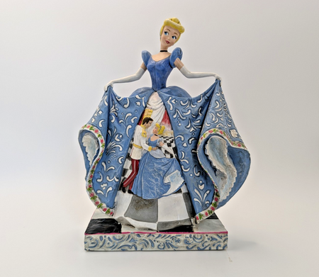 Disney Traditions Showcase Cinderella Romantic Waltz Figurine Jim Shore Scene4