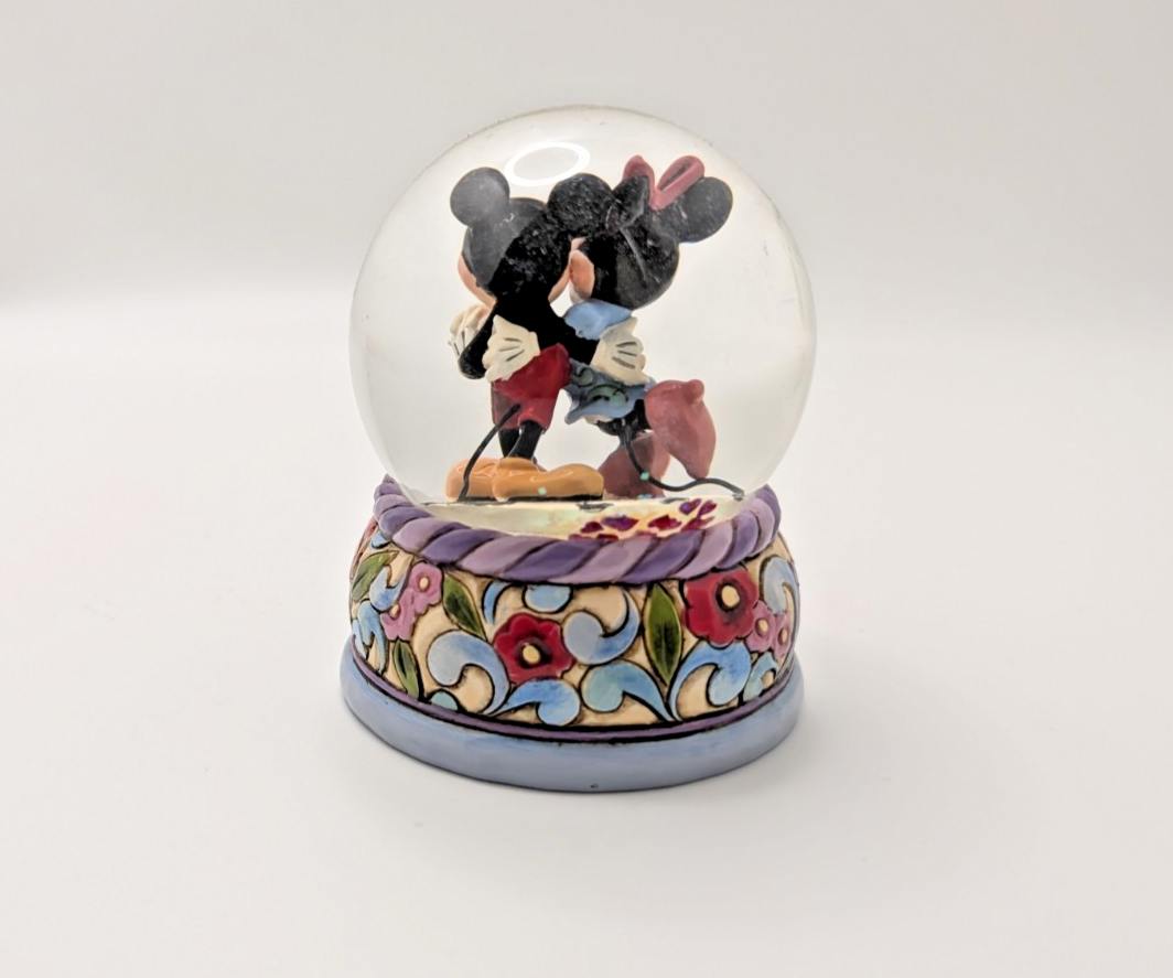 Disney Traditions Mickey & Minnie Mouse Spring Jitterbug Snowglobe Waterball4