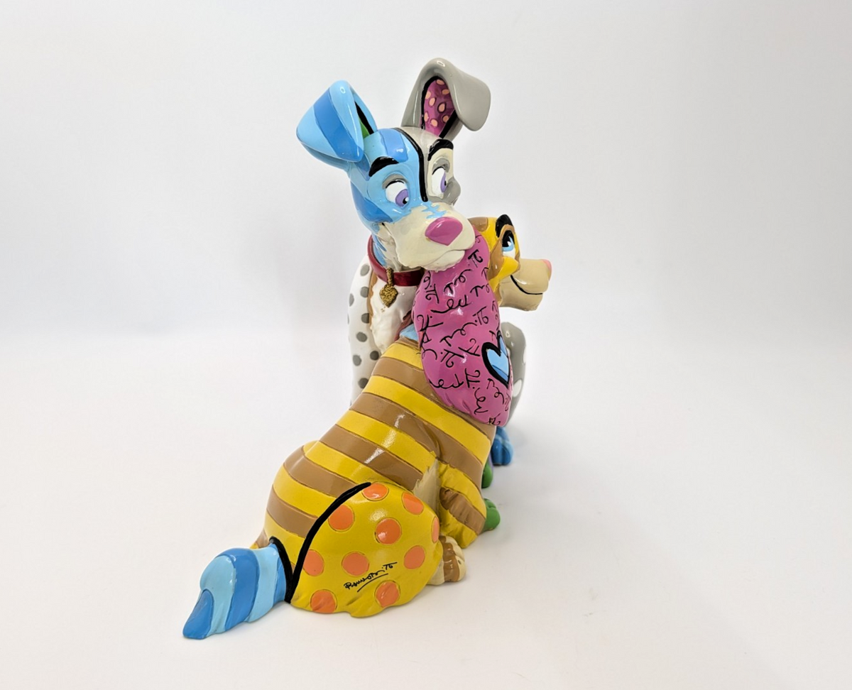 Disney Britto Lady and the Tramp 4046355 pop art figurine - view 9