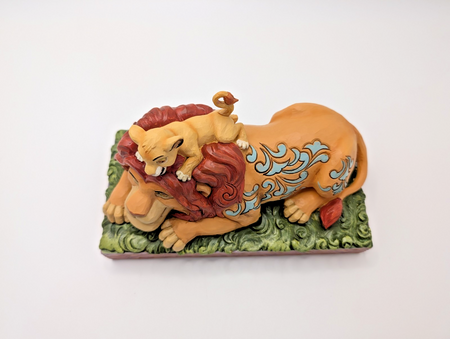Disney Traditions Simba and Mufasa A Father's Pride figurine photo 17