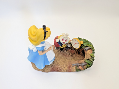 Disney Enchanting Collection Alice and White Rabbit Mr Rabbit Wait figurine photo 19