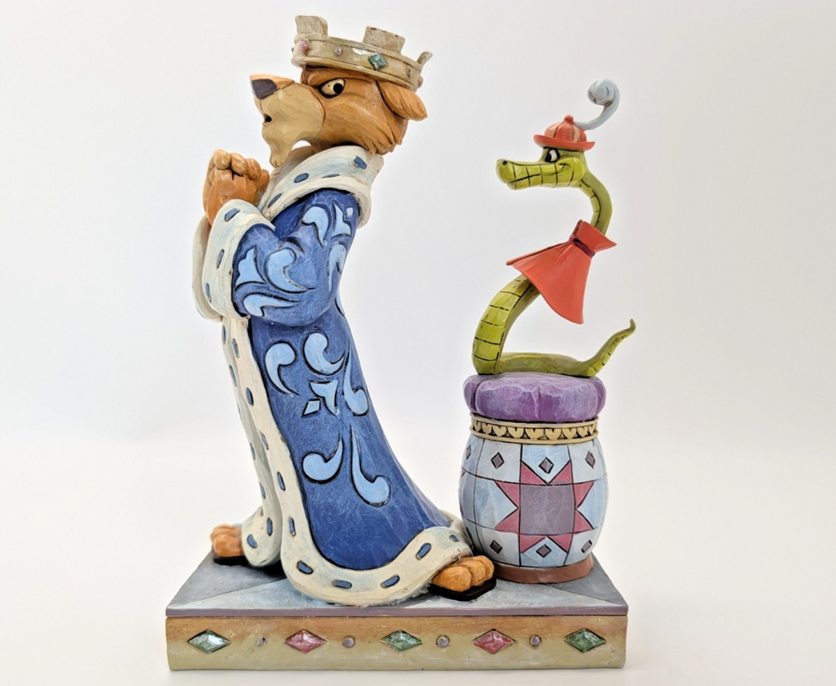 Disney Traditions Robin Hood Prince John & Sir Hiss Figurine 4050418 Jim Shore3