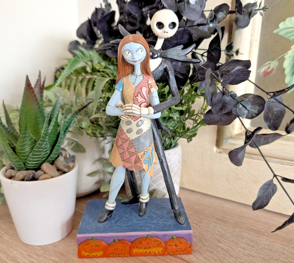Disney Traditions Jack and Sally Fated Romance 4057951 Figurine by Jim Shore