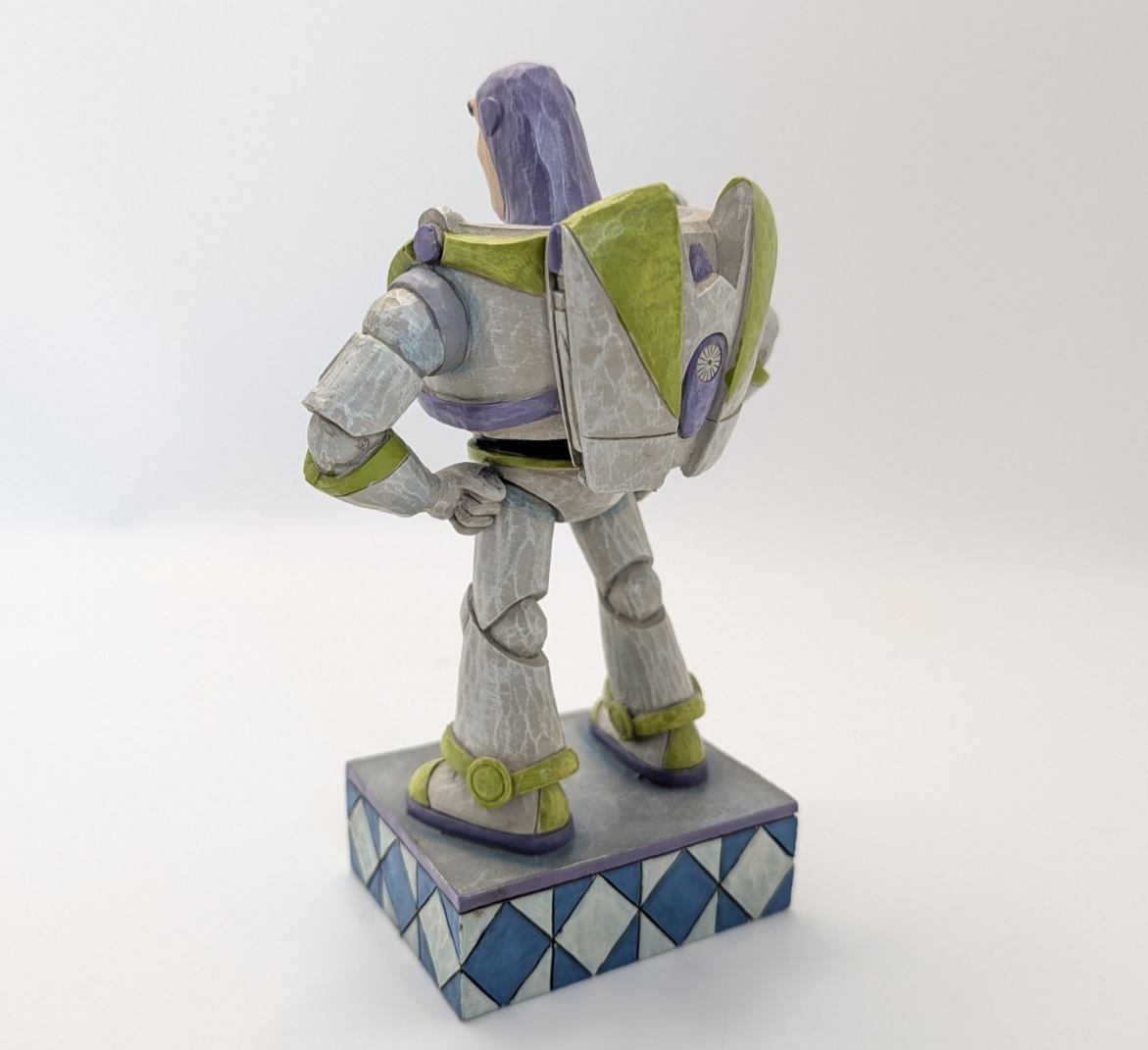 Enesco Disney Toy Story Buzz Lightyear Figurine 7" "To Infinity" 40314917