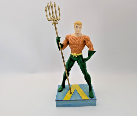 Alternate view of Jim Shore DC Comics Aquaman King of the Seven Seas figurine 6003026