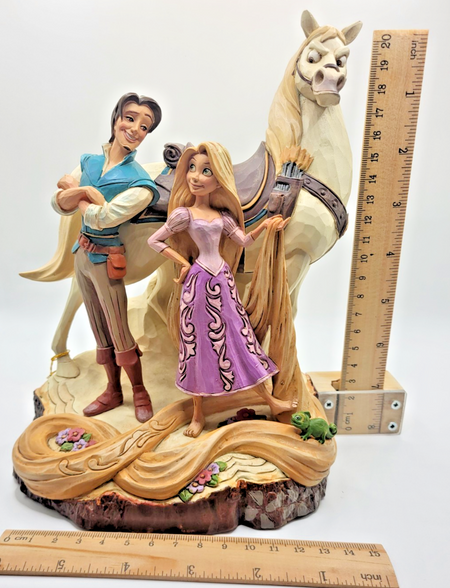 Disney Traditions Showcase Tangled Figurine Rapunzel Live Your Dream Jim Shore3