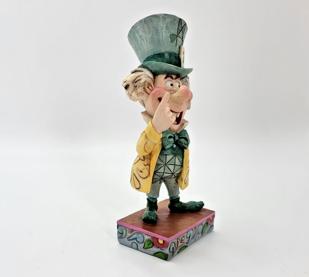 Disney Traditions Mad Hatter Figurine Mad Cap Mayhem Ornament Alice Jim Shore11