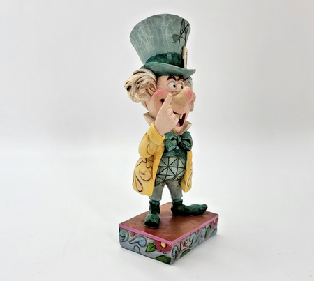 Disney Traditions Mad Hatter Figurine Mad Cap Mayhem Ornament Alice Jim Shore11