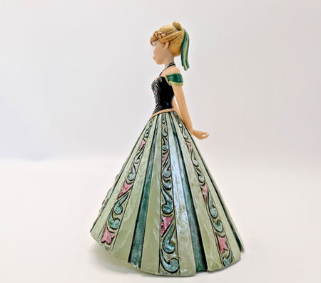Disney Traditions Anna Arendelle Royalty 4048661 Castle Dress – detail and condition photograph 7
