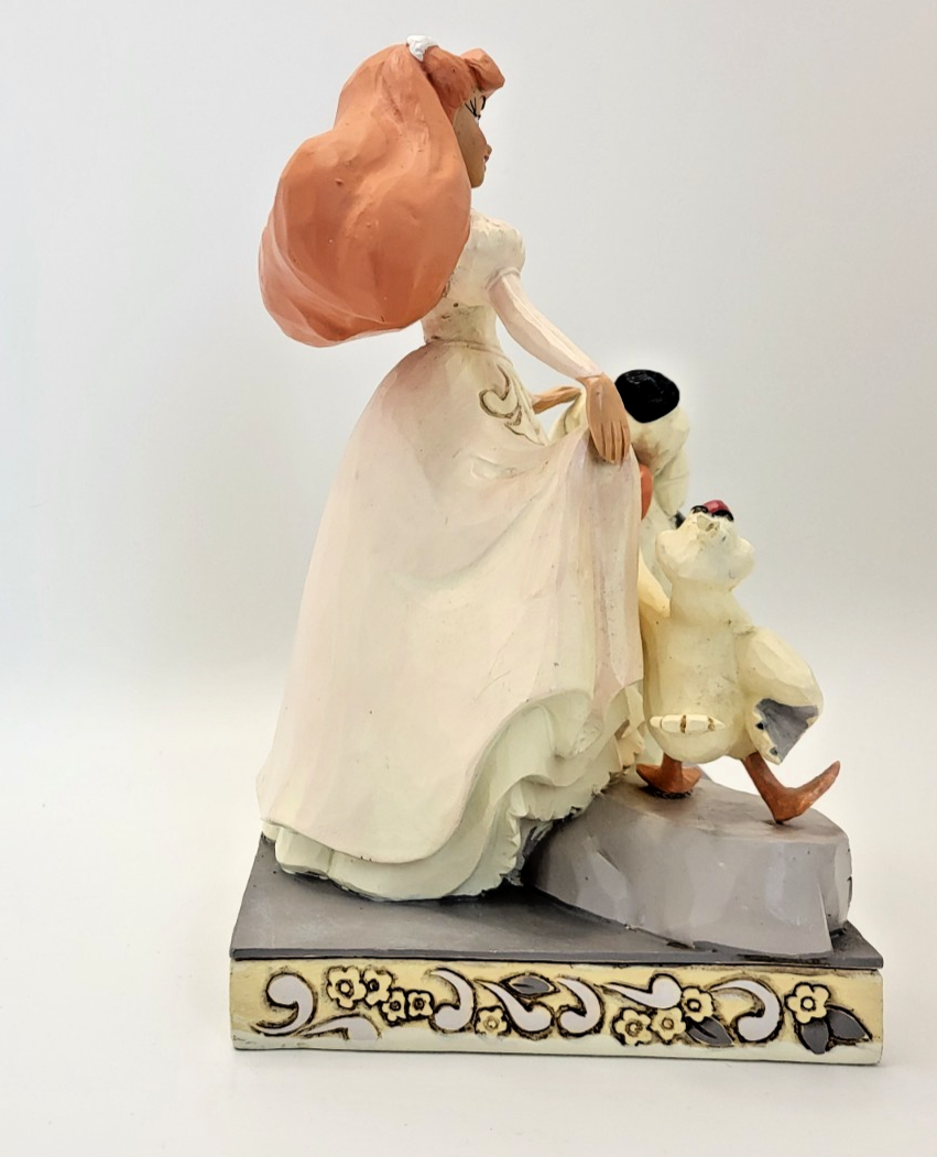 Disney Traditions Ariel Figurine Spirited Siren The Little Mermaid Max & Scuttle11