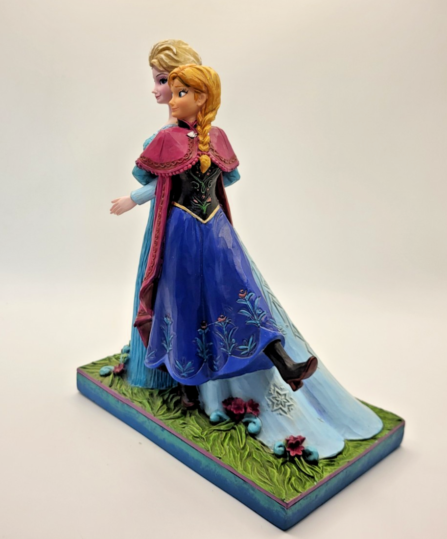 Disney Traditions Elsa and Anna Sisters Forever Jim Shore figurine photo 3