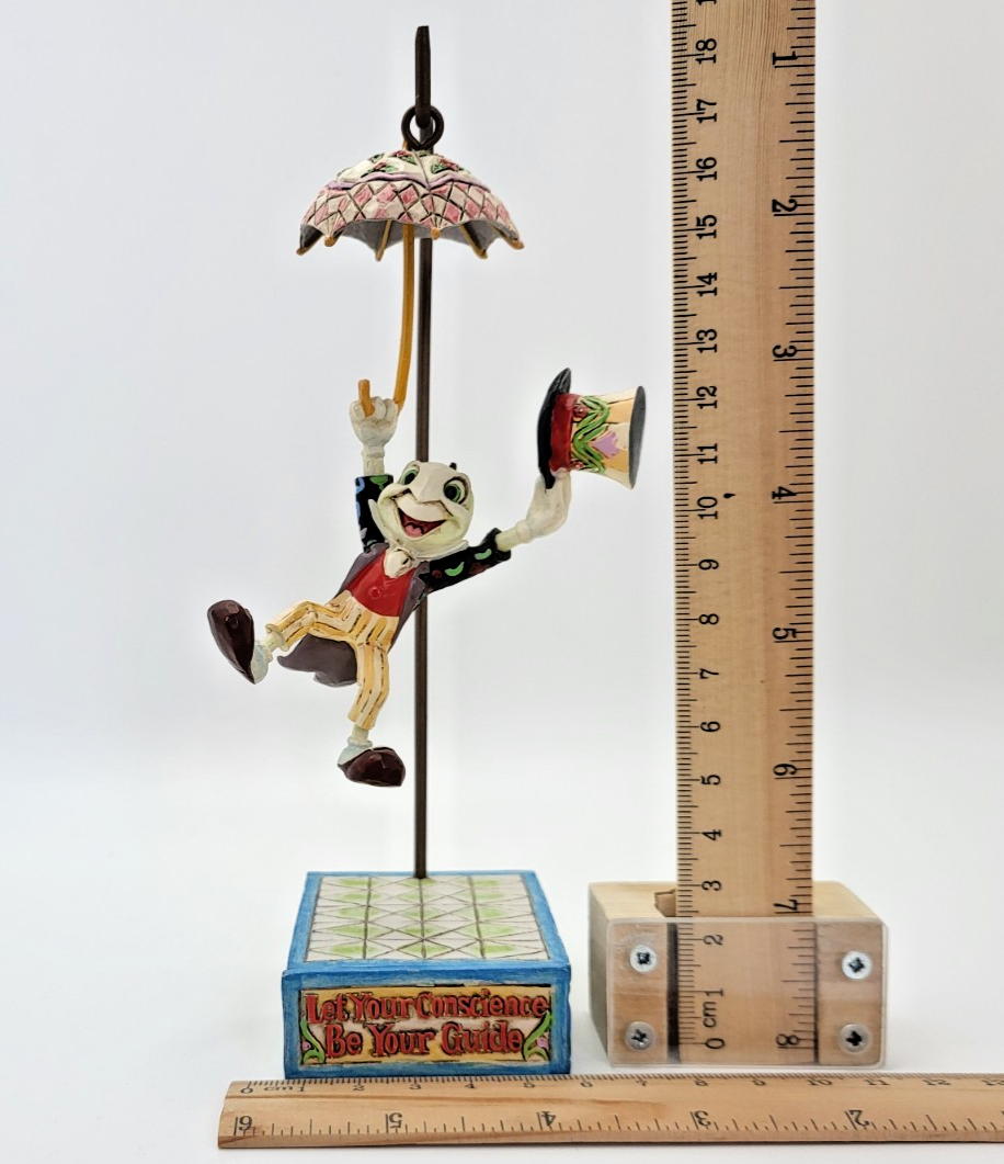Disney Traditions Jiminy Cricket Figure Let Your Conscience Be Your Guide Boxed11