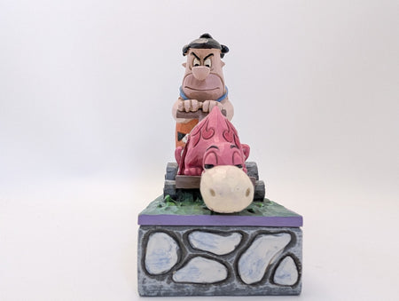 The Flinstones By Jim Shore Fred Flinstone Figurine Mower-a-saurus 405833319