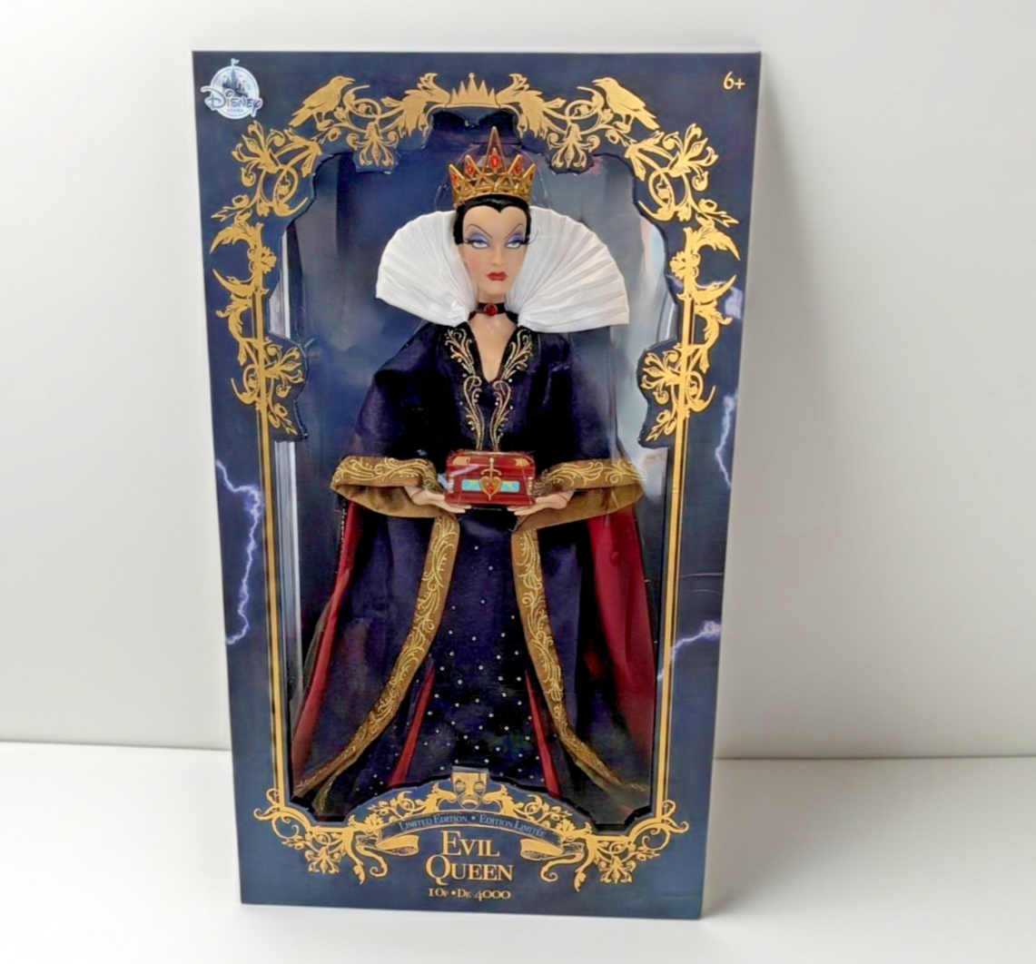 Disney Store Evil Queen Limited Edition Doll 2017 boxed collector doll