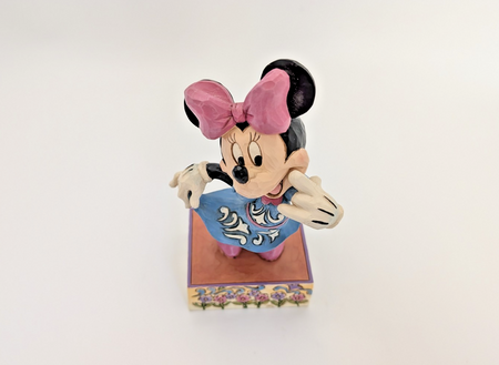 Disney Traditions Minnie Mouse Call Me Jim Shore figurine photo 15
