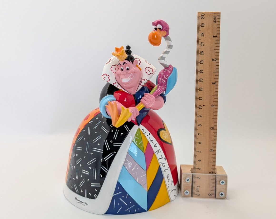 Disney Britto Queen of Hearts 6008525 unboxed figurine - maker mark