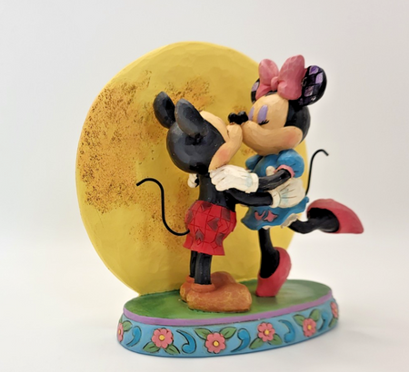 Disney Traditions Magic And Moonlight Figurine Mickey Minnie Ornament Jim Shore13