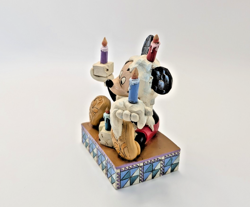 Disney Traditions Showcase Mickey Mouse Figurine Heres To You Birthday Jim Shore7