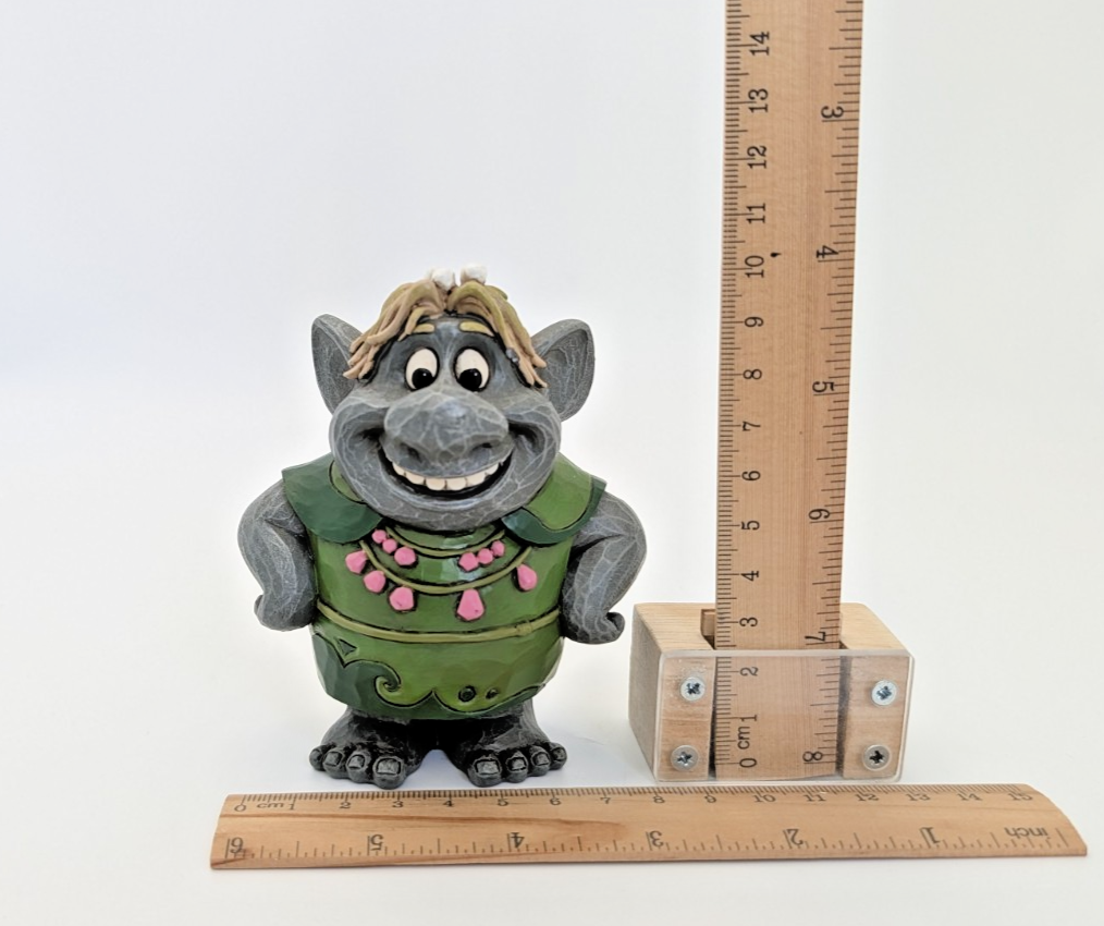 Bulda Frozen collectable figurine front display view