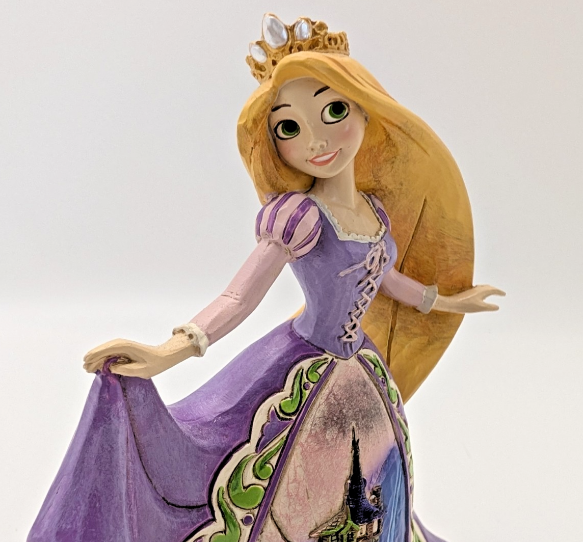 Disney Traditions Rapunzel Daring Heights 4045240 Castle Dress – detail and condition photograph 15