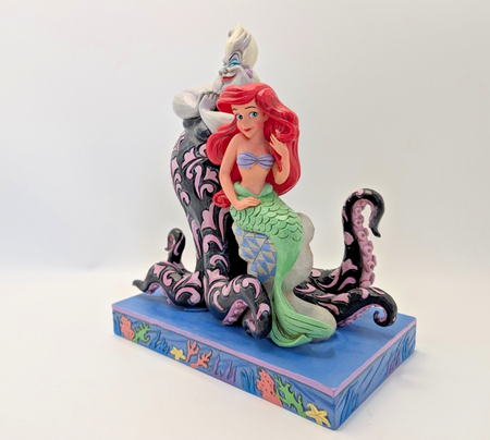 Disney Traditions Ariel and Ursula Wicked and Wishful 6010094 – three-quarter view