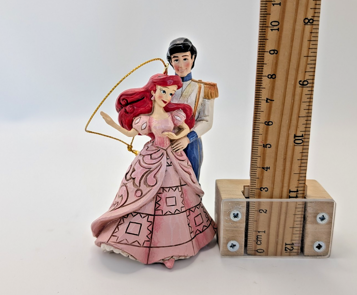Disney Traditions Ariel and Prince Eric Hanging Ornament A28962 by Jim Shore - Boxed - product view 13