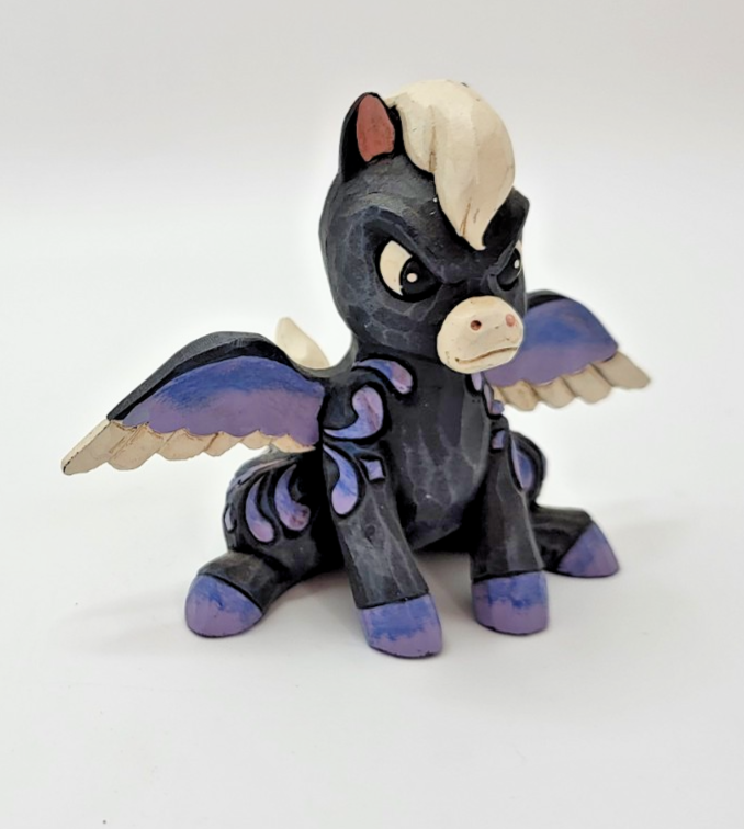 Disney Traditions Mini Pegasus Jim Shore Fantasia Black Pegasus Ornament 600096010
