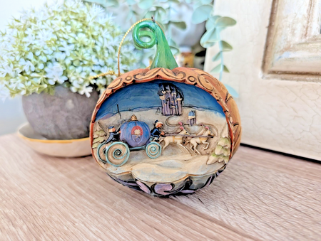 Disney Traditions Cinderella Pumpkin Coach ornament A20409 photo 1