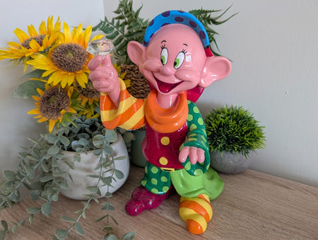 Disney Britto Dopey Snow White 4055687 unboxed figurine - front view