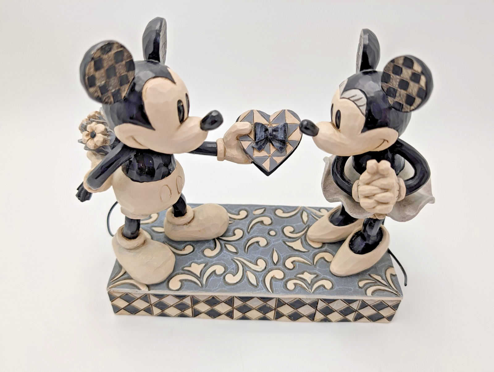 Disney Traditions Mickey Minnie Real Sweetheart Figurine Vintage Style Jim Shore14
