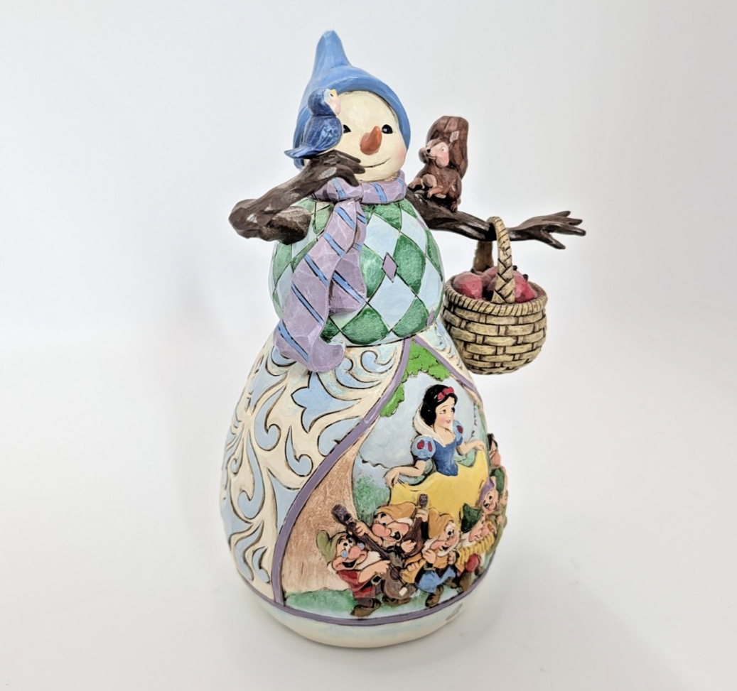 Disney Traditions Snow White Hi Ho Holidays 4046020 Christmas Figurine – detail and condition photograph 11