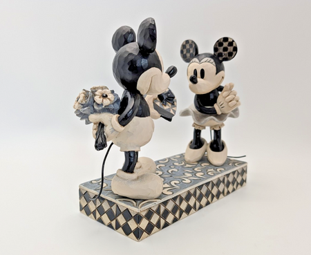 Disney Traditions Mickey Minnie Real Sweetheart Figurine Vintage Style Jim Shore12