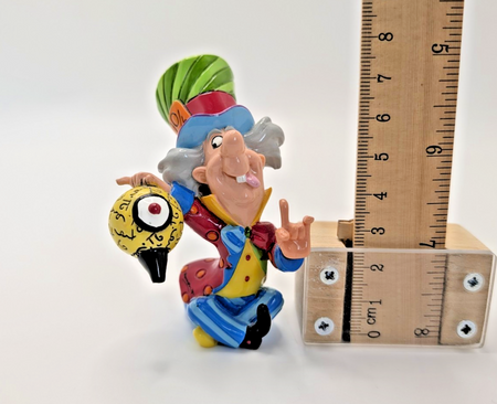 Disney Britto Mad Hatter Figurine Alice On Wonderland Colourful Pop Art 403397614