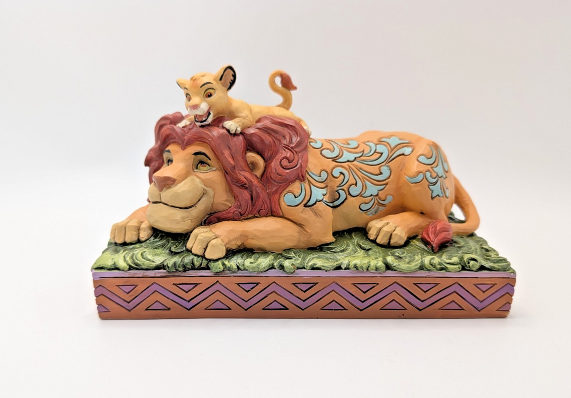 Disney Traditions Simba and Mufasa A Father's Pride figurine photo 5