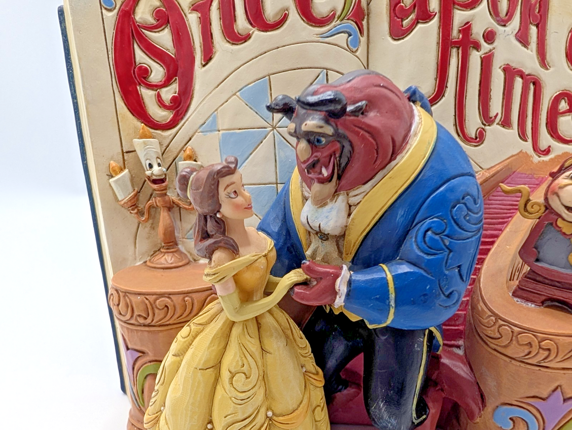 Disney Traditions Belle and Beast Love Endures 4031483 by Jim Shore - Unboxed - product view 17